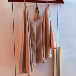 Asymetrical Silk Camisole